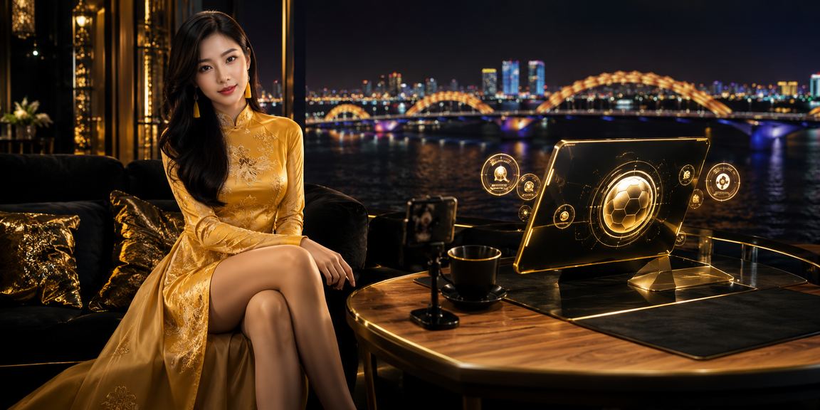 Người phụ nữ mặc áo dài truyền thống tại Đà Nẵng nhận phần thưởng VIP từ nền tảng trực tuyến