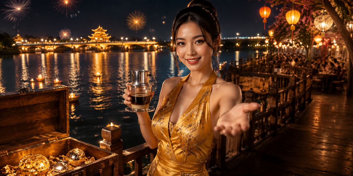 Người dùng Việt Nam thưởng thức cà phê và đặt cược trực tuyến tại Huế