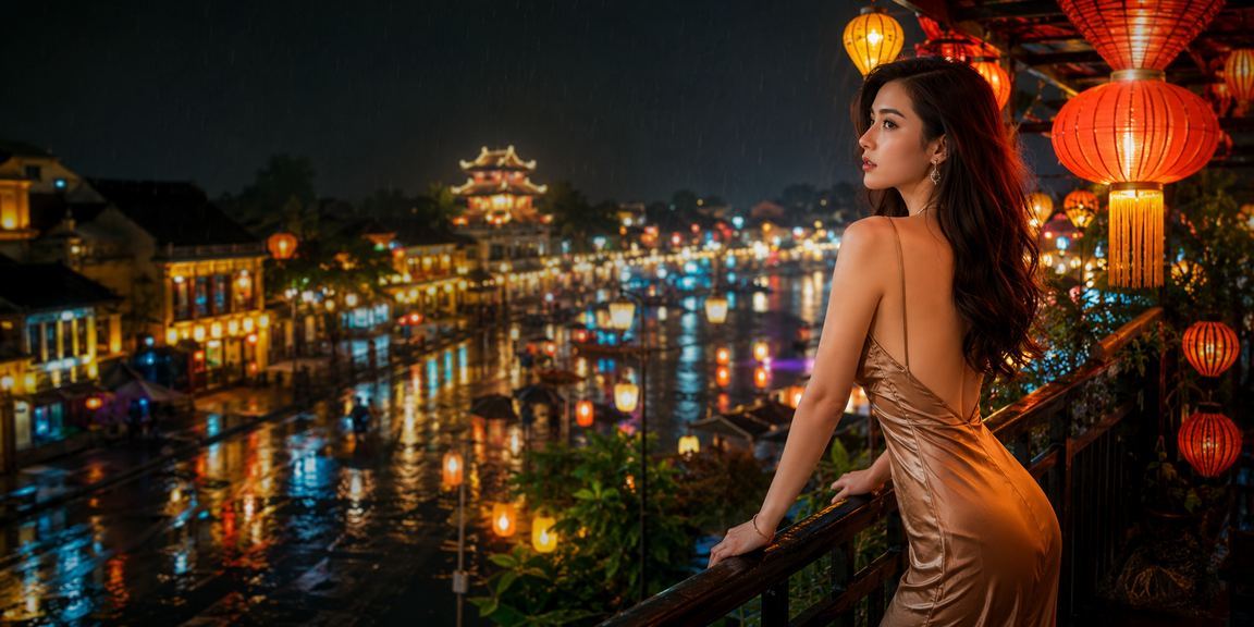 Chợ đêm Huế nhộn nhịp với các hoạt động giải trí và xổ số truyền thống địa phương